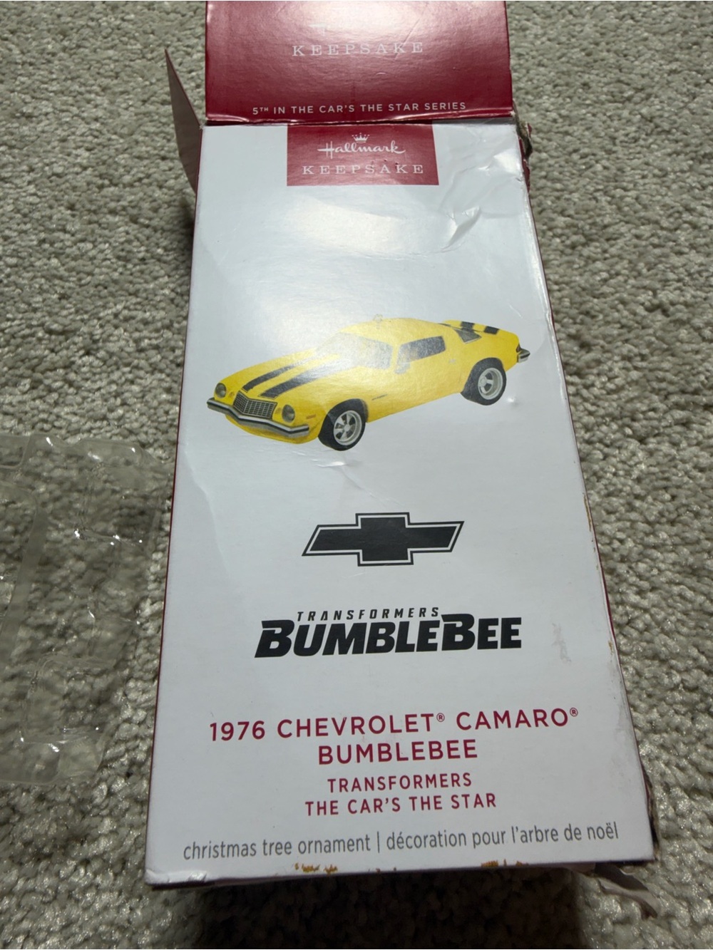 Hallmark Keepsake 2025 Bumblebee 1976 Chevy Camaro Ornament